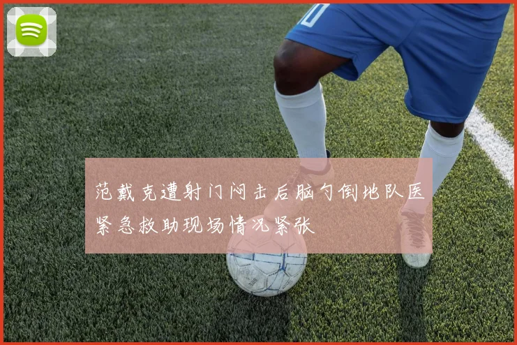 范戴克遭射门闷击后脑勺倒地队医紧急救助现场情况紧张